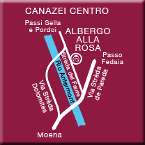 Center of Canazei